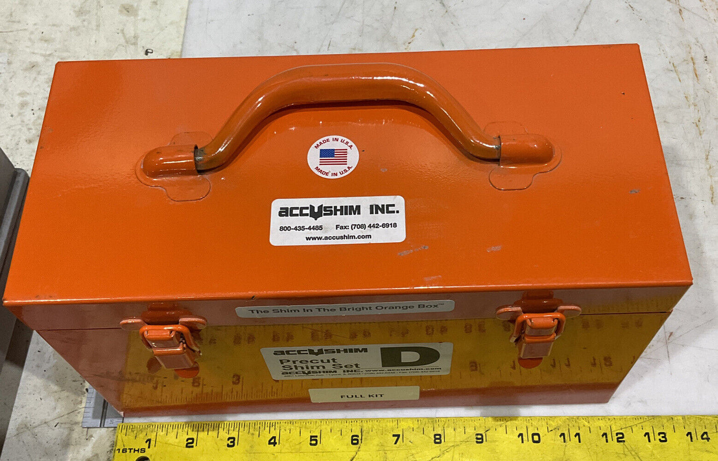ACCUSHIM PRECUT SHIM SET D 881