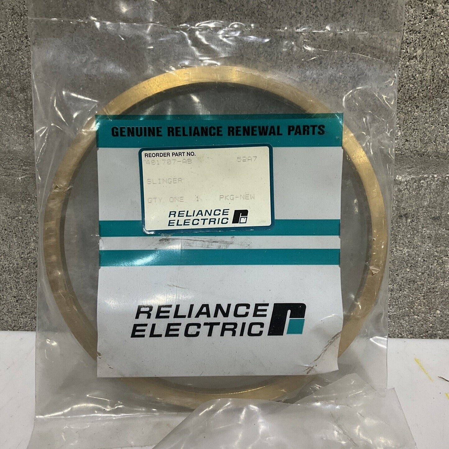 RELIANCE ELECTRIC 401707-AB 52A7 SLINGER LOT OF 2 373