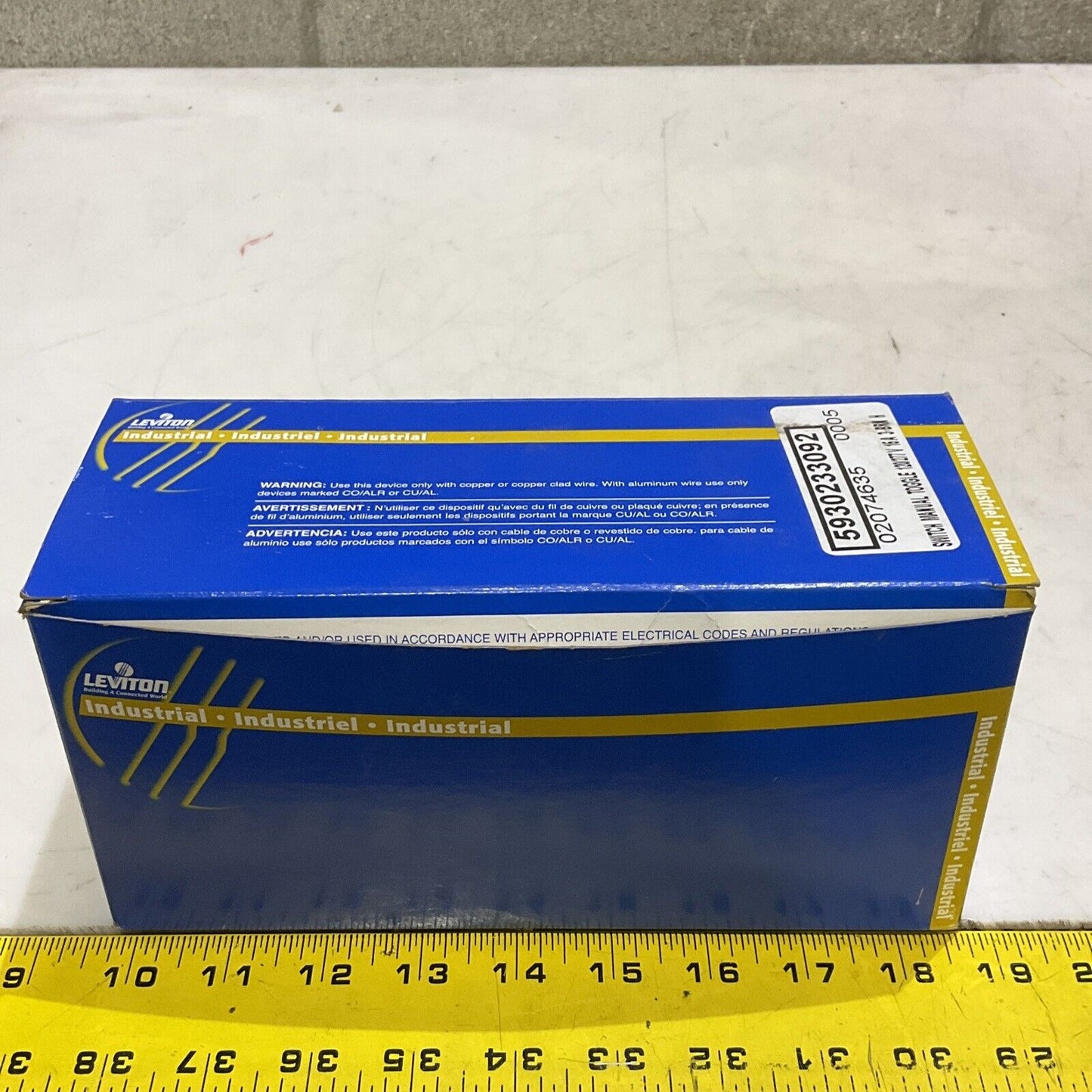 LEVITON 1203-2 1203-1 TOGGLE SWITCH GROUNDING 3-WAY 15A 120/277V LOT OF 10 373