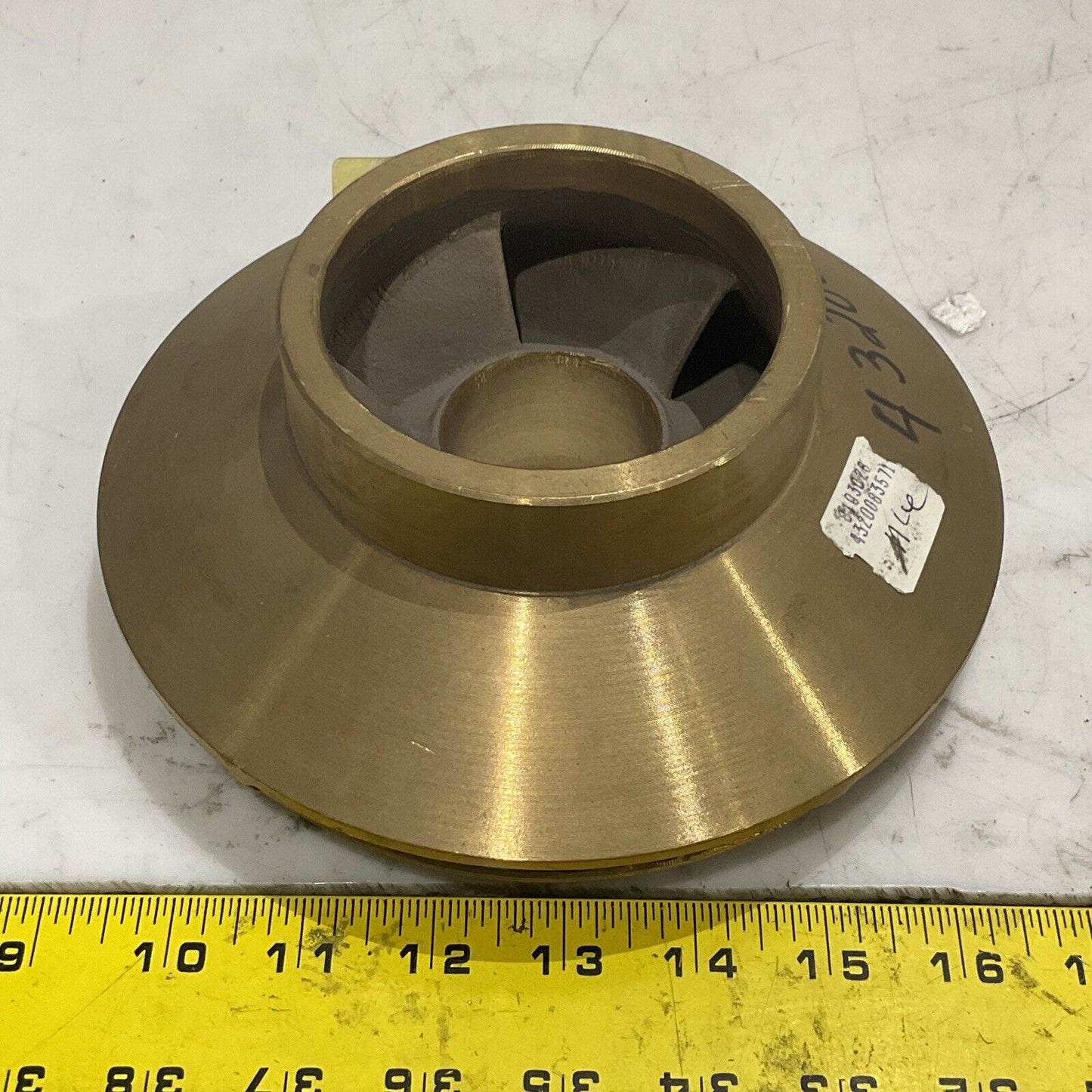 WORTHINGTON PUMP CORP IMP-005153-00 PUMP IMPELLER 7-1/16"DIA 373