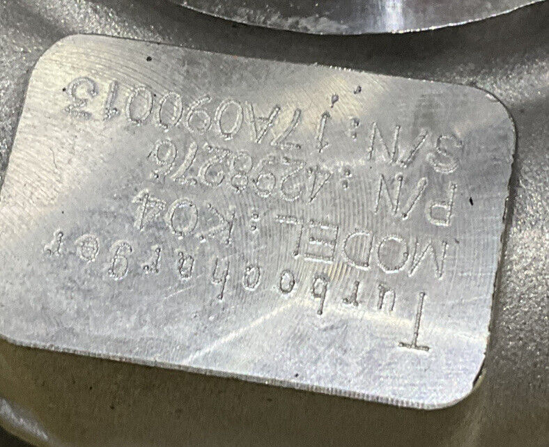 MEMO PARTS M4298276 TURBOCHARGER 881