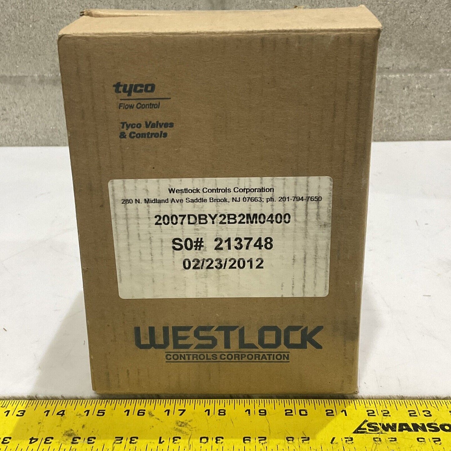 WESTLOCK TYCO 2007DBY2B2M0400 BEACON VALVE POSITION MONITOR 373