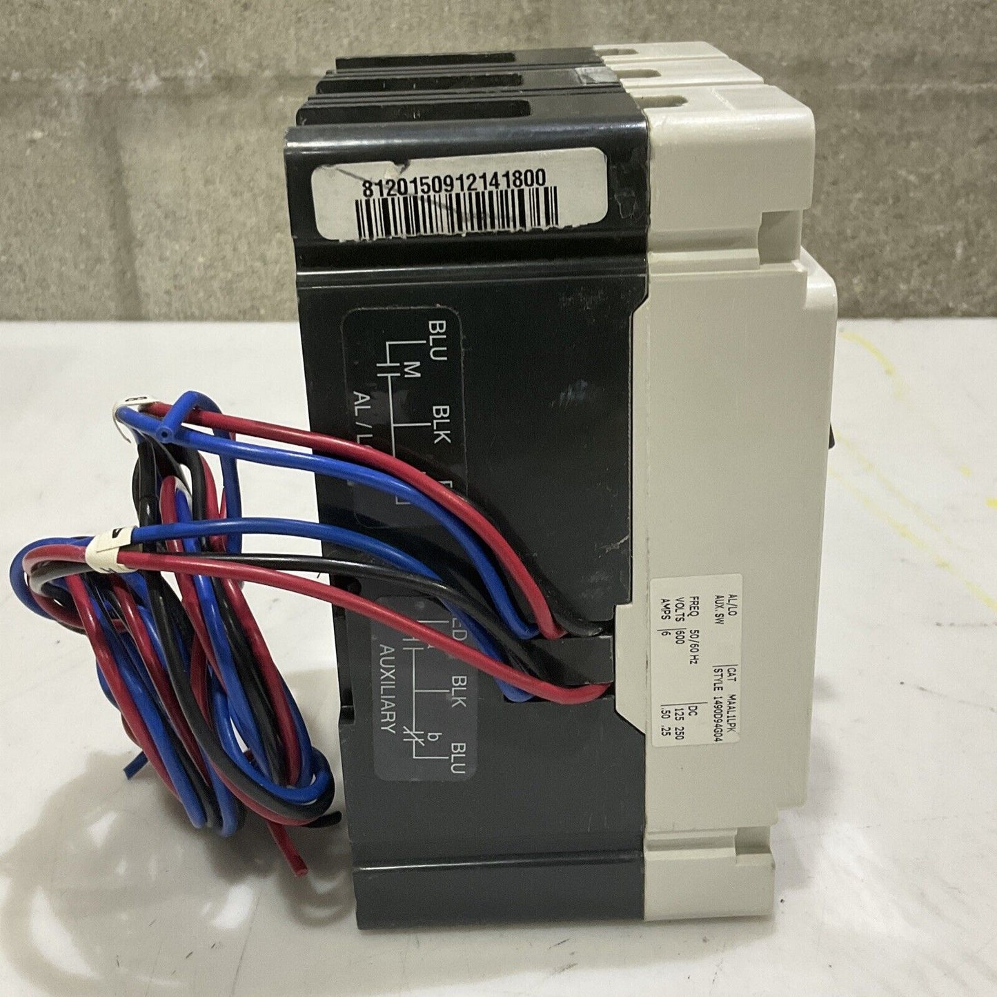 EATON HMCP150T4C01 MOTOR CIRCUIT PROTECTOR 150 AMPS 600VAC 3P 373