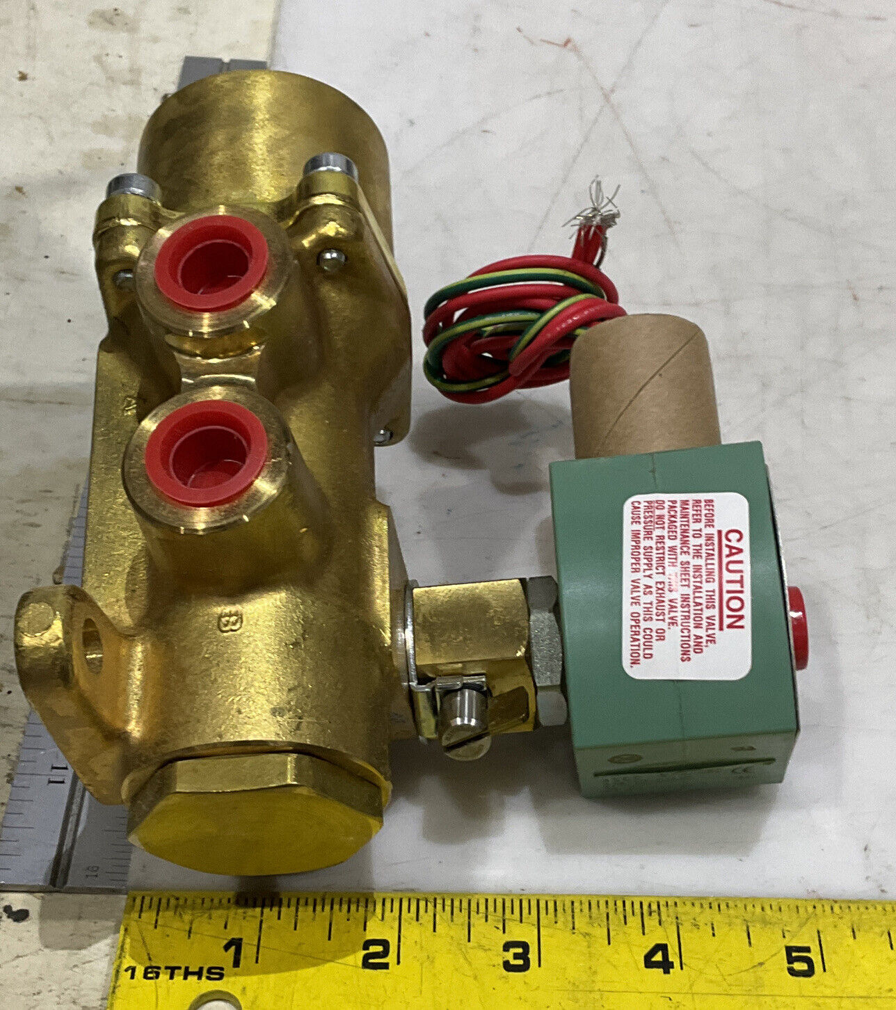 ASCO 8344G072MO SOLENOID VALVE 24VDC 373