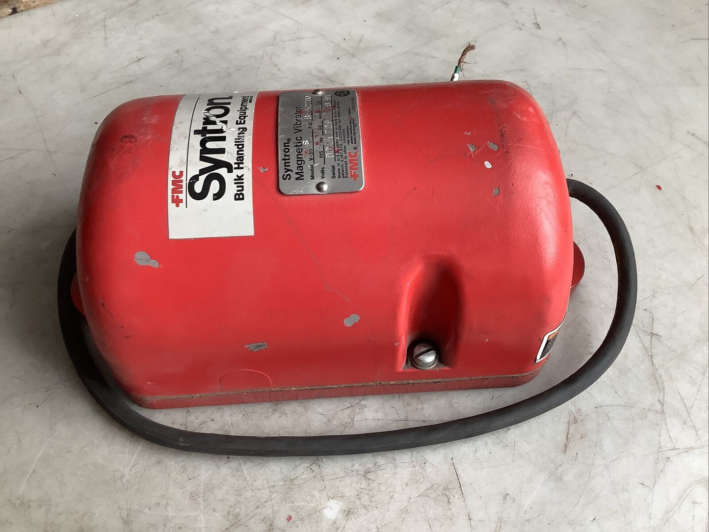 FMC V-20 SYNTRON MAGNETIC VIBRATOR 2A 115V 373