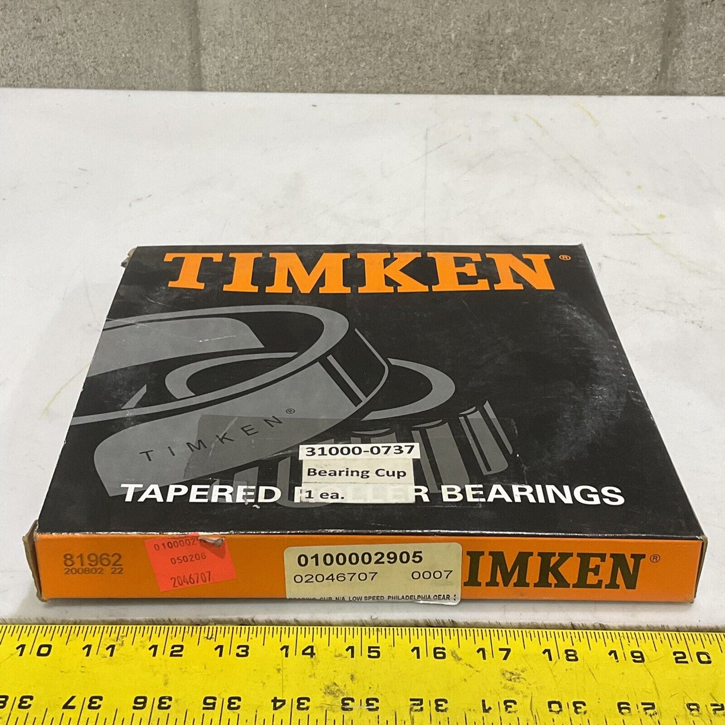 TIMKEN 81962 200802 22 TAPERED ROLLER CUP BEARINGS 373