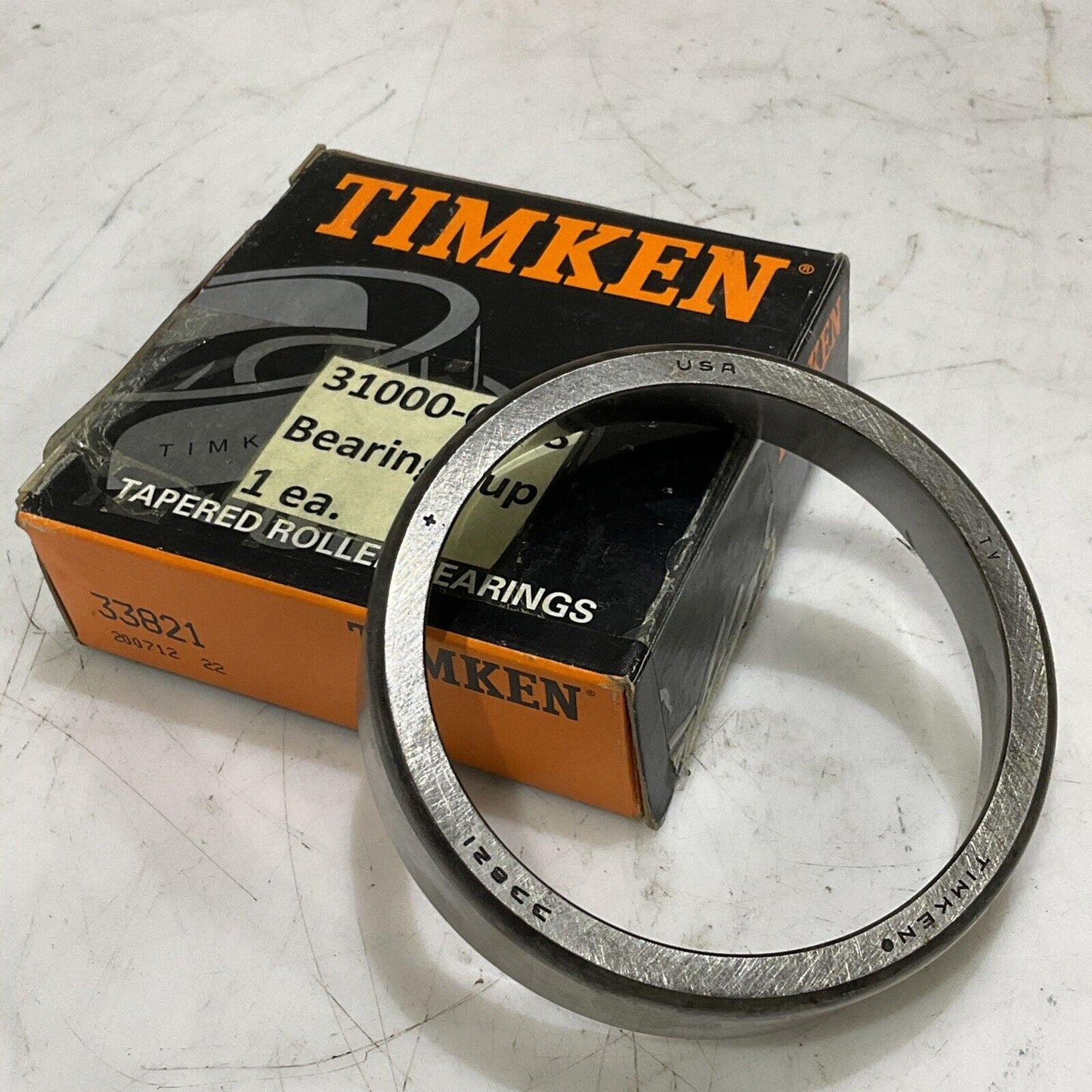 TIMKEN 33821 TAPERED ROLLER BEARING CUP LOT OF 4 373