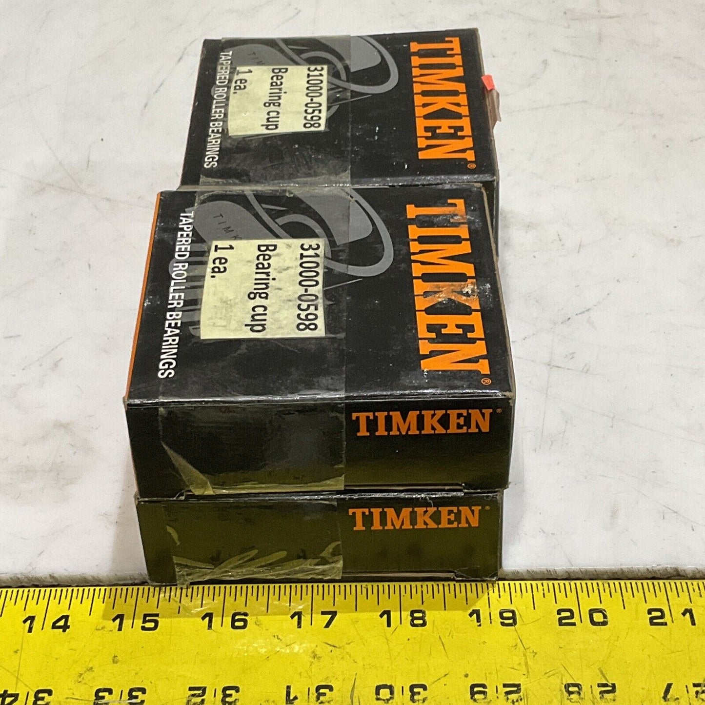 TIMKEN 33821 TAPERED ROLLER BEARING CUP LOT OF 4 373