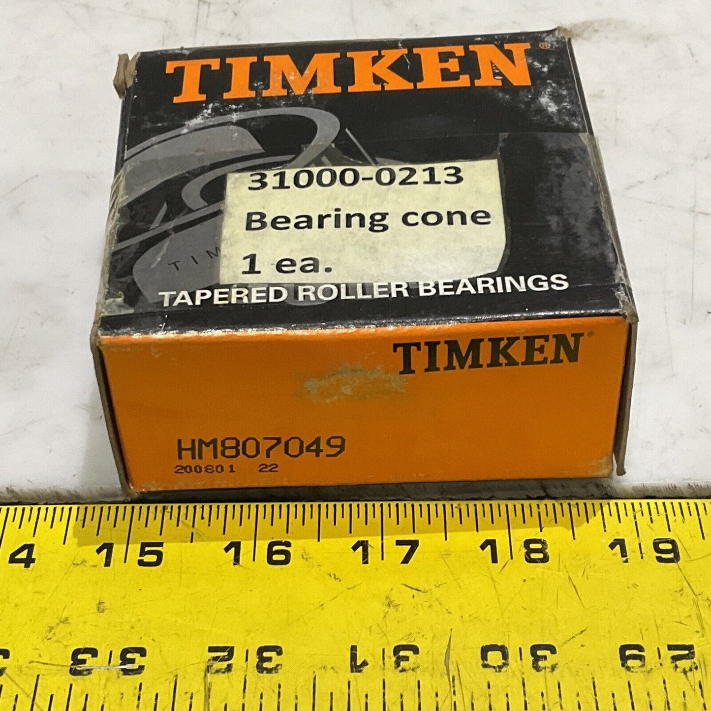 TIMKEN HM807049 TAPERED ROLLER BEARING CONE 373