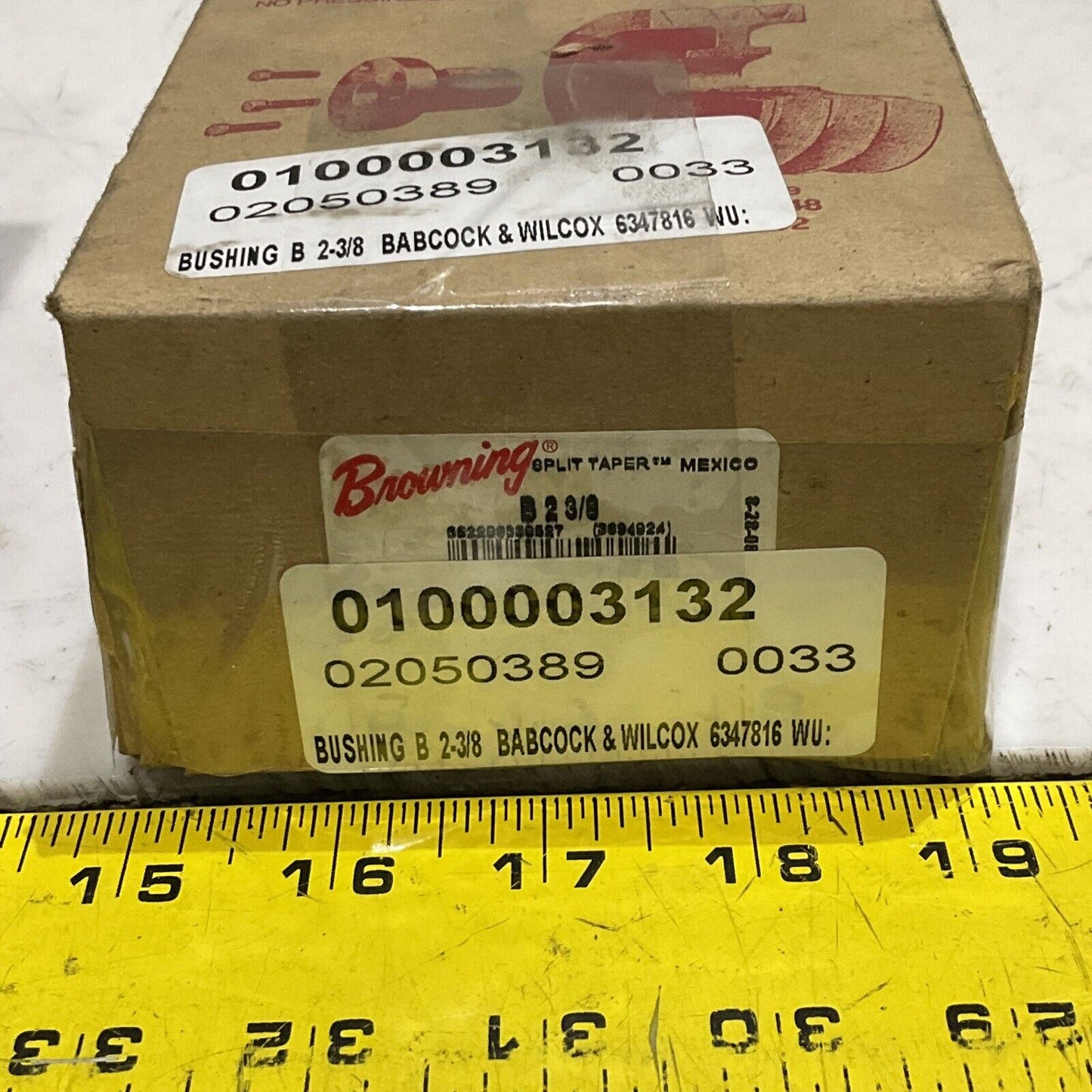 BROWNING R1 2 15/16 B 2 3/8 SPLIT TAPER BUSHING 373