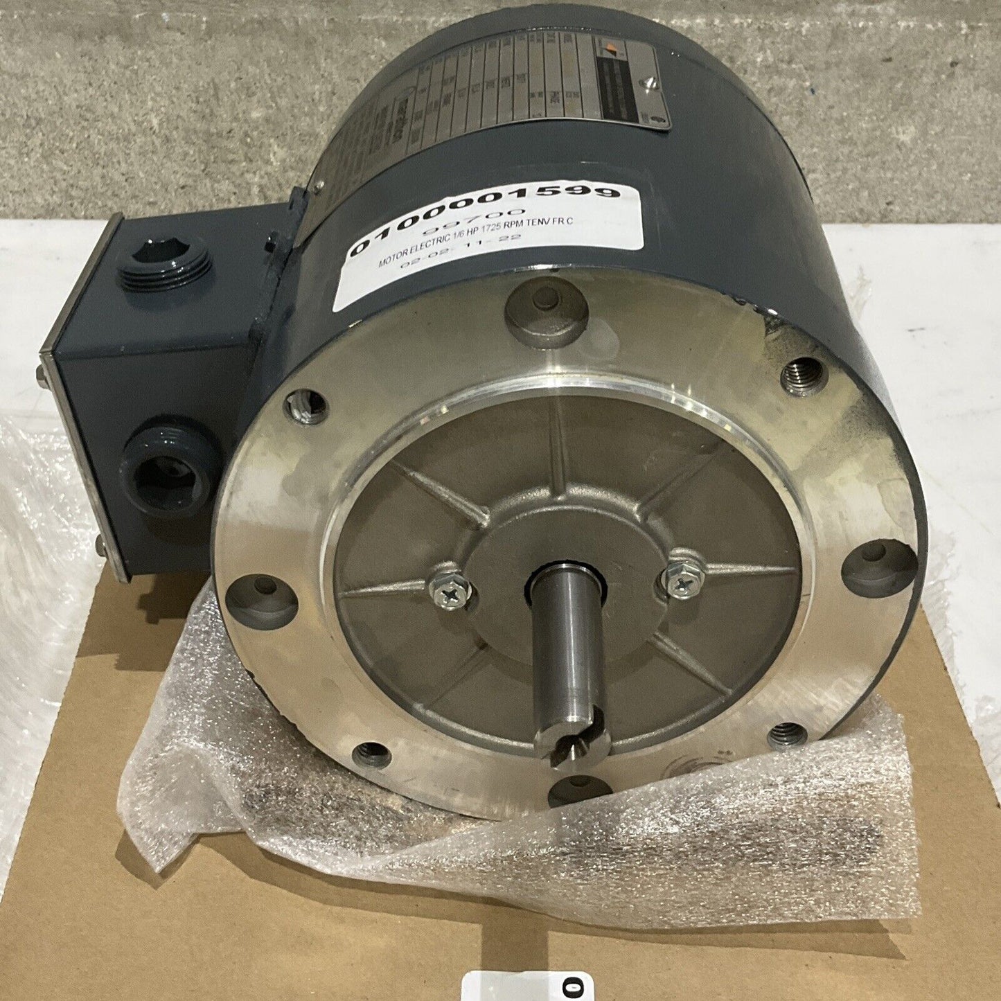 DIAMOND POWER MARATHON 5K42DN4169B 844621-0263 ELECTRIC MOTOR 1725 RPM 1/6HP 373