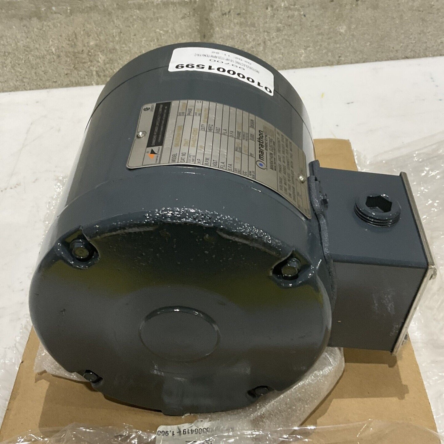 DIAMOND POWER MARATHON 5K42DN4169B 844621-0263 ELECTRIC MOTOR 1725 RPM 1/6HP 373