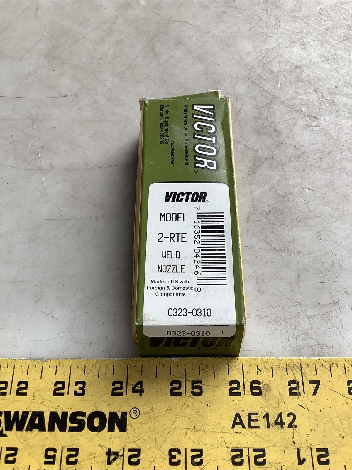 VICTOR 2-RTE 0323-0310 WELDING NOZZLE 373