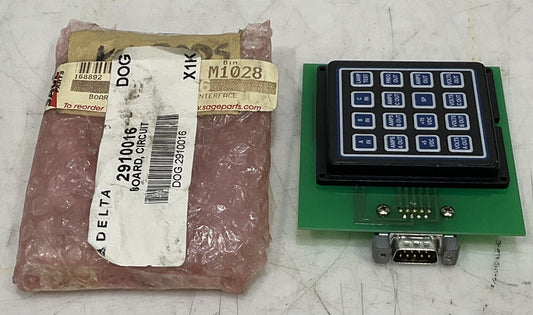 JETPOWER FAB 2910019 REV C KEYPAD INTERFACE 881