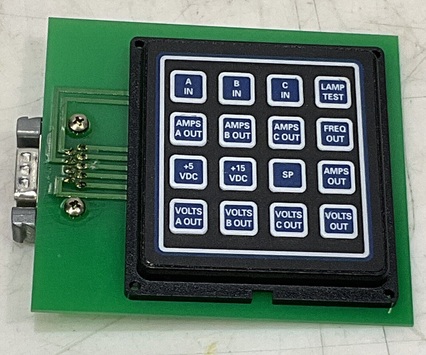 JETPOWER FAB 2910019 REV C KEYPAD INTERFACE 881