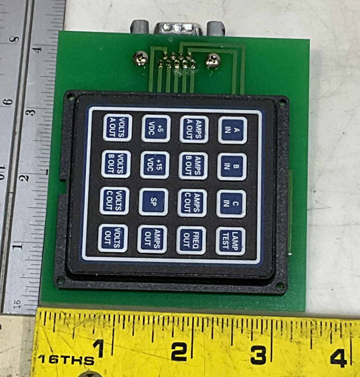 JETPOWER FAB 2910019 REV C KEYPAD INTERFACE 881