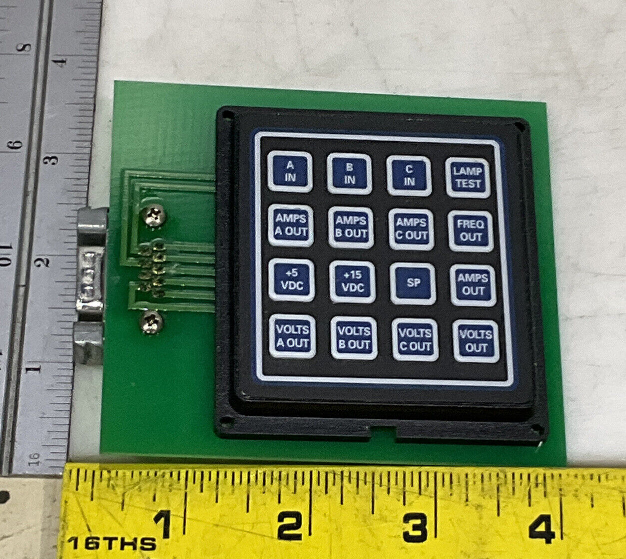 JETPOWER FAB 2910019 REV C KEYPAD INTERFACE 881