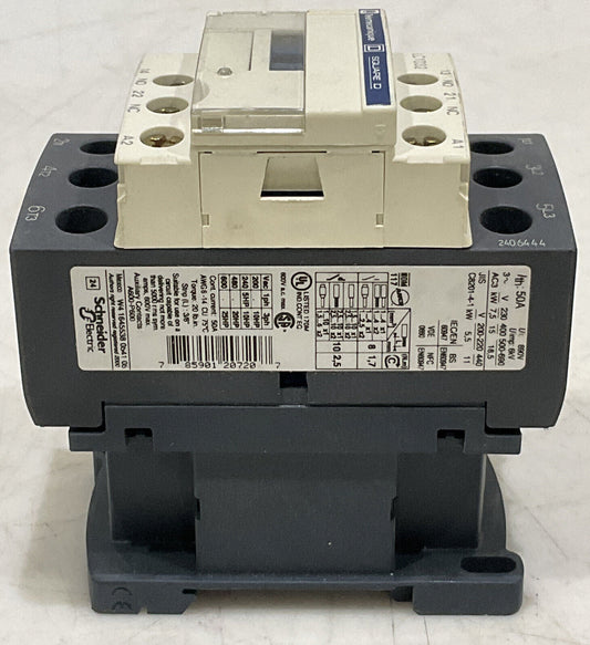 SQUARE D LC1D32 CONTACTOR 881
