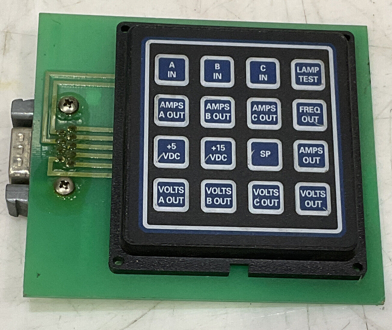 JETPOWER FAB 2910019 REV C KEYPAD INTERFACE 881