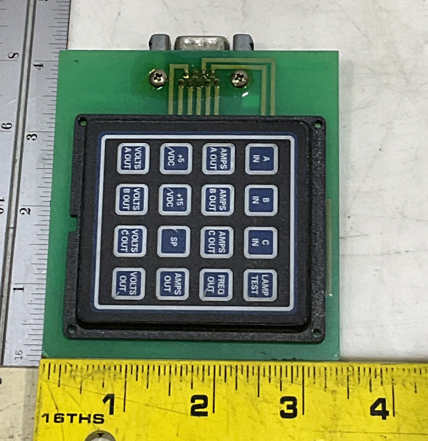 JETPOWER FAB 2910019 REV C KEYPAD INTERFACE 881