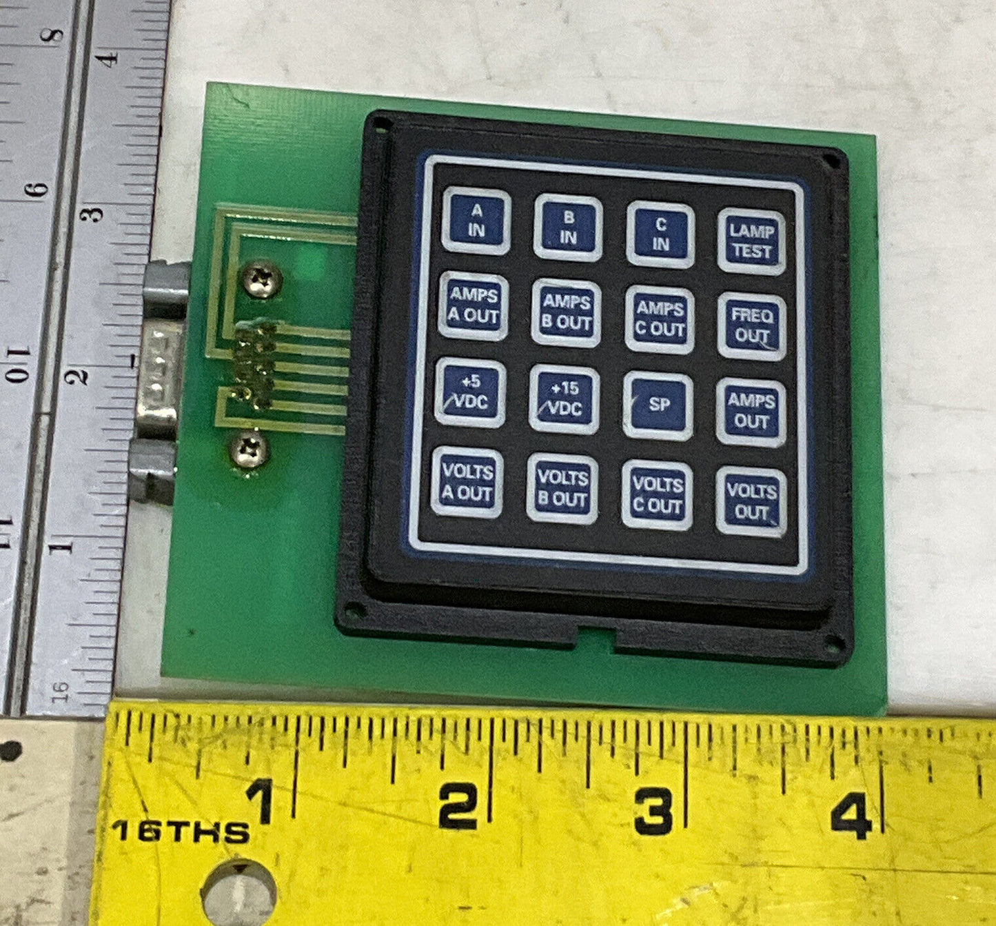 JETPOWER FAB 2910019 REV C KEYPAD INTERFACE 881