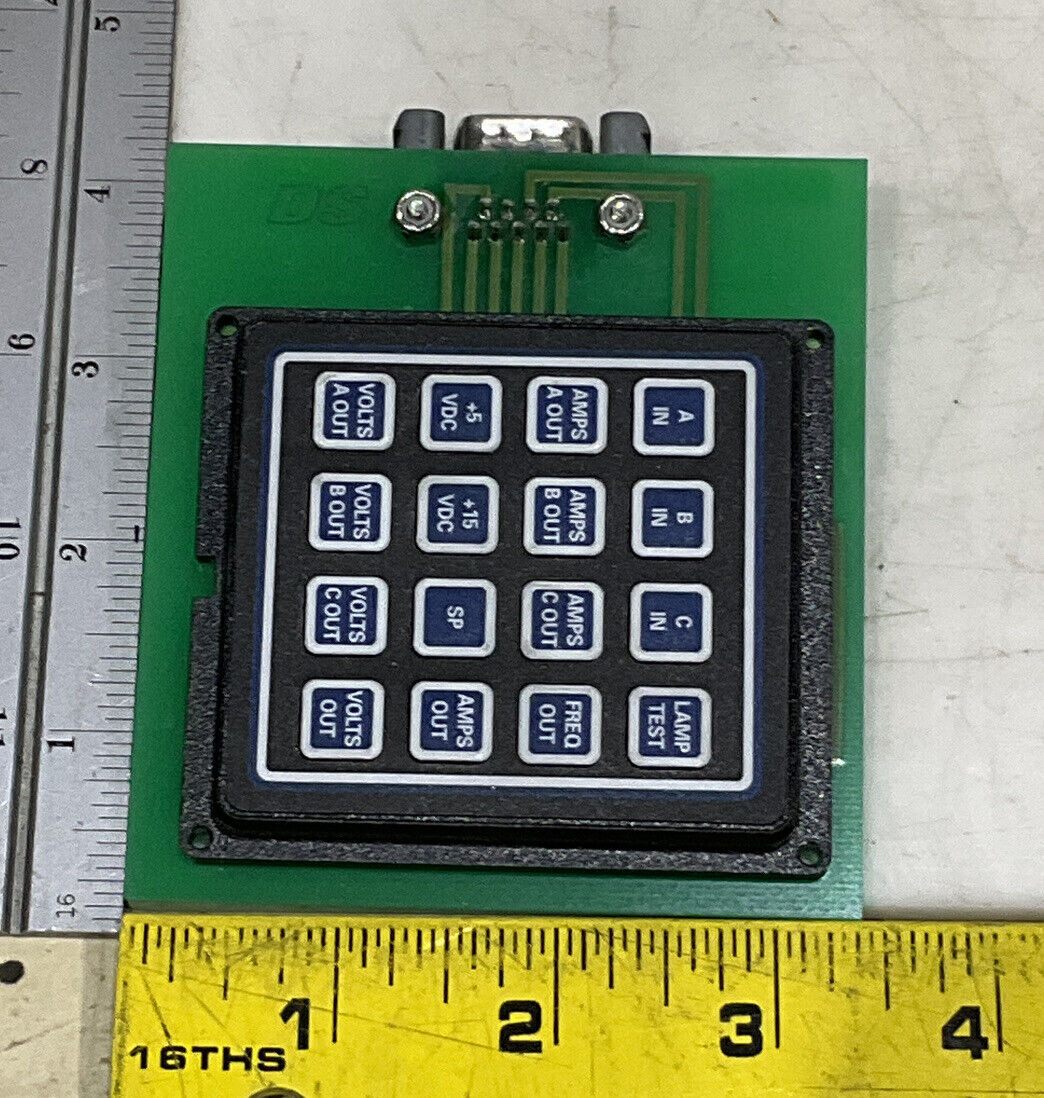 JETPOWER FAB 2910019 REV C KEYPAD INTERFACE 881