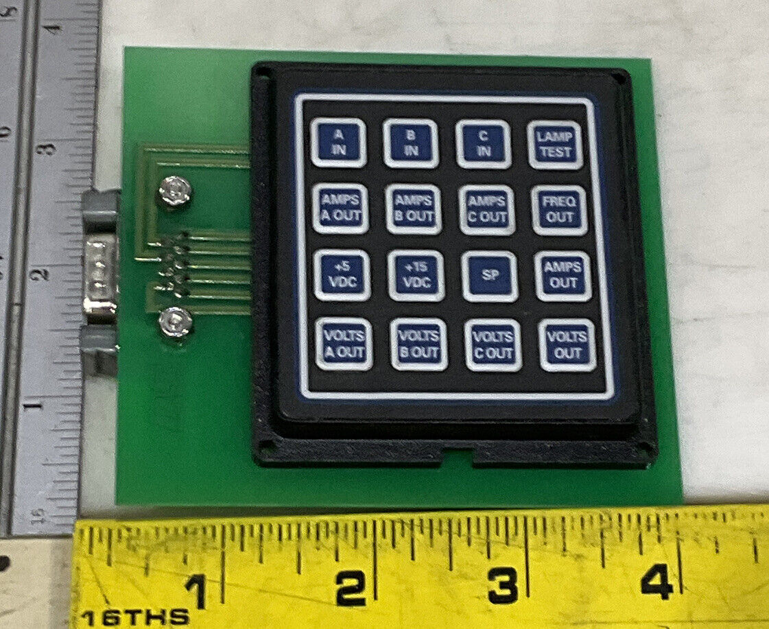 JETPOWER FAB 2910019 REV C KEYPAD INTERFACE 881