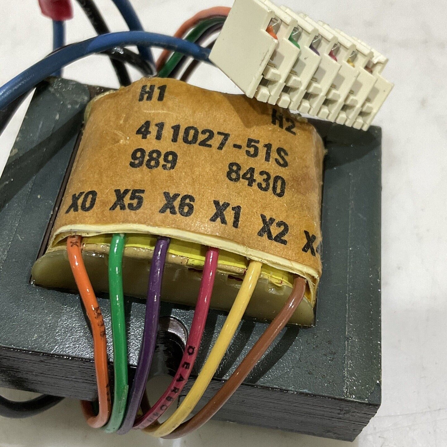 RELIANCE ELECTRIC 411027-53S CONTROL TRANSFORMER 230V 17.7 V 5-20 4V SEC 373