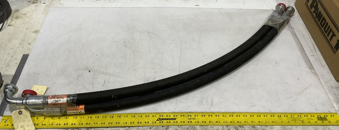 AST2 9HY 333321R HYDRAULIC HOSE WITH FITTINGS LOT OF 2 881