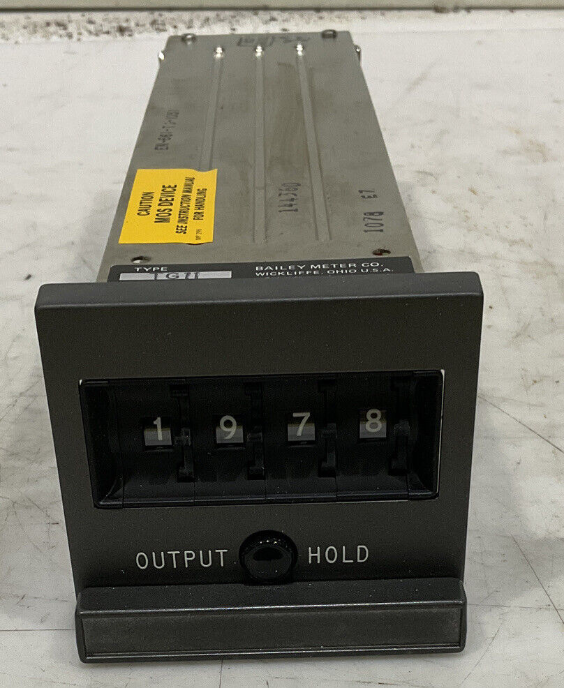 BAILEY TG11 SET POINT STATION 24DC COUNTER 881
