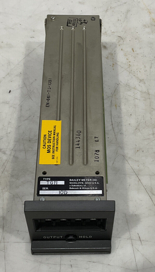 BAILEY TG11 SET POINT STATION 24DC COUNTER 881
