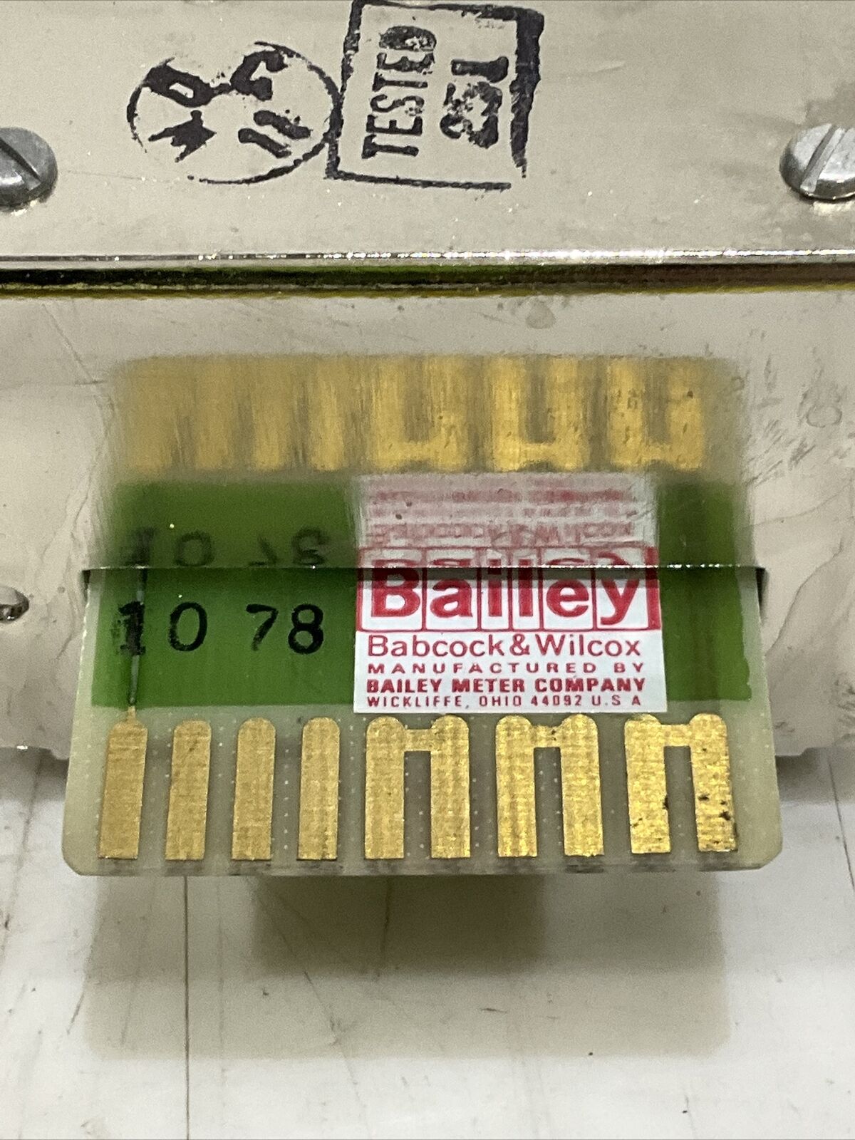 BAILEY TG11 SET POINT STATION 24DC COUNTER 881