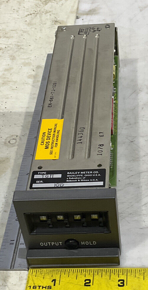 BAILEY TG11 SET POINT STATION 24DC COUNTER 881