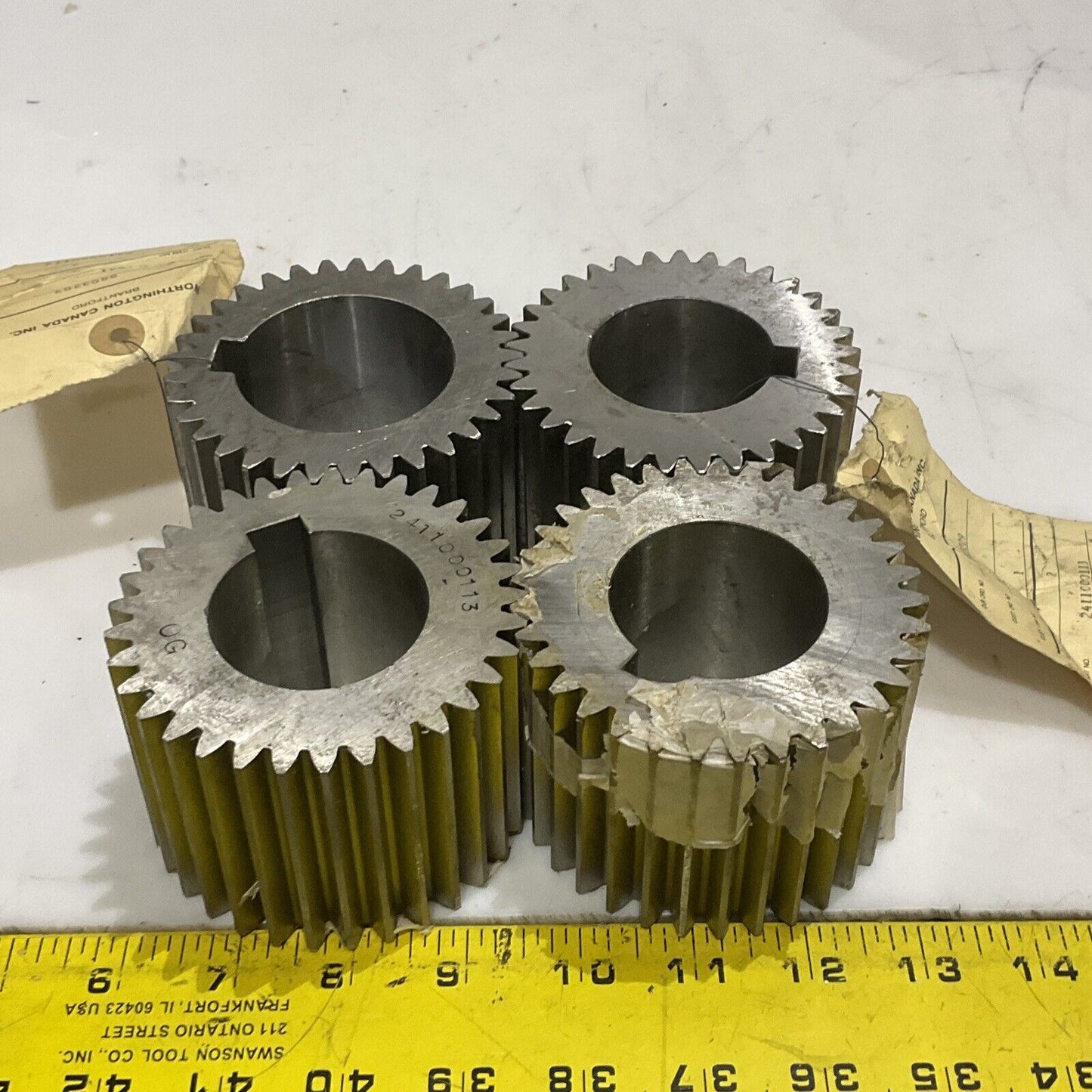 WORTHINGTON 2410990113 GEAR TIMING SET LOT OF 4 373