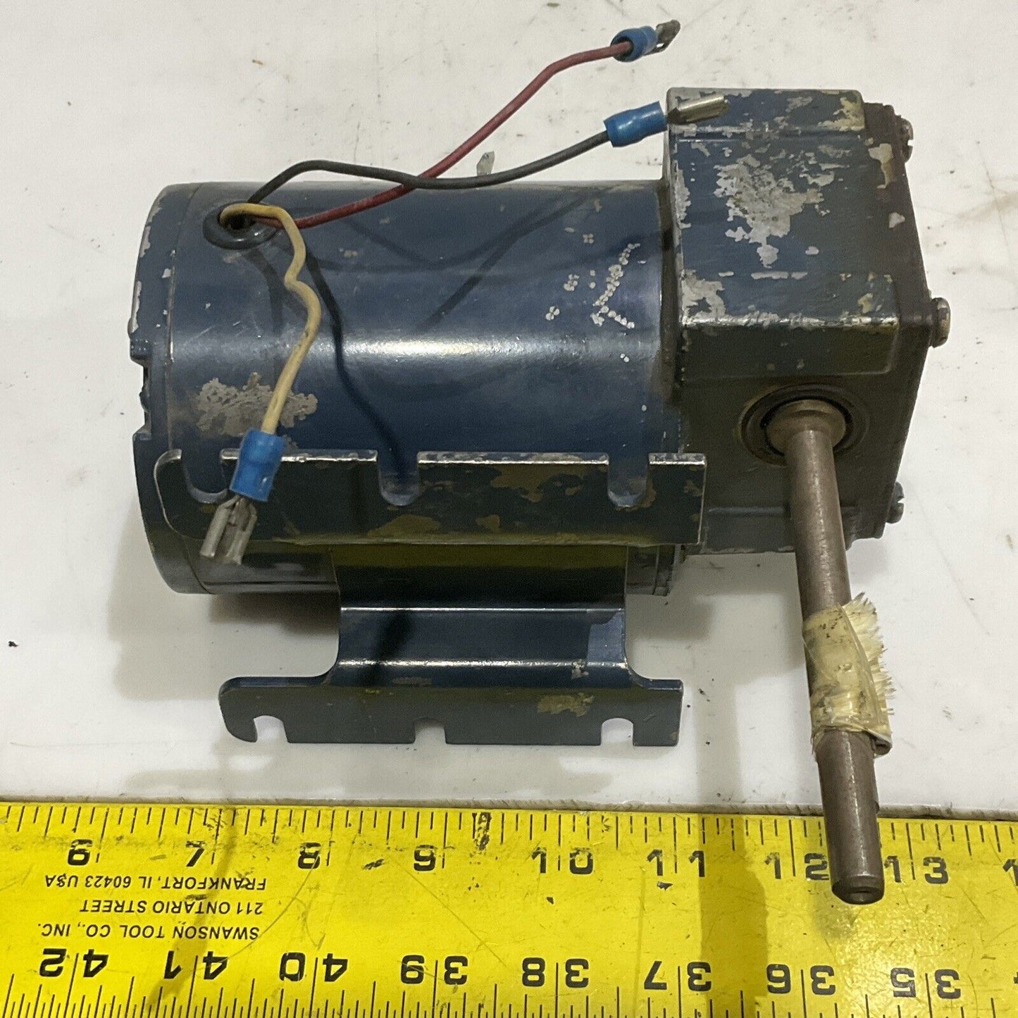 FRANK ELECTRIC 6525730402 GEAR MOTOR 1625/1350 RPM 60/50HZ PH1 115V 373