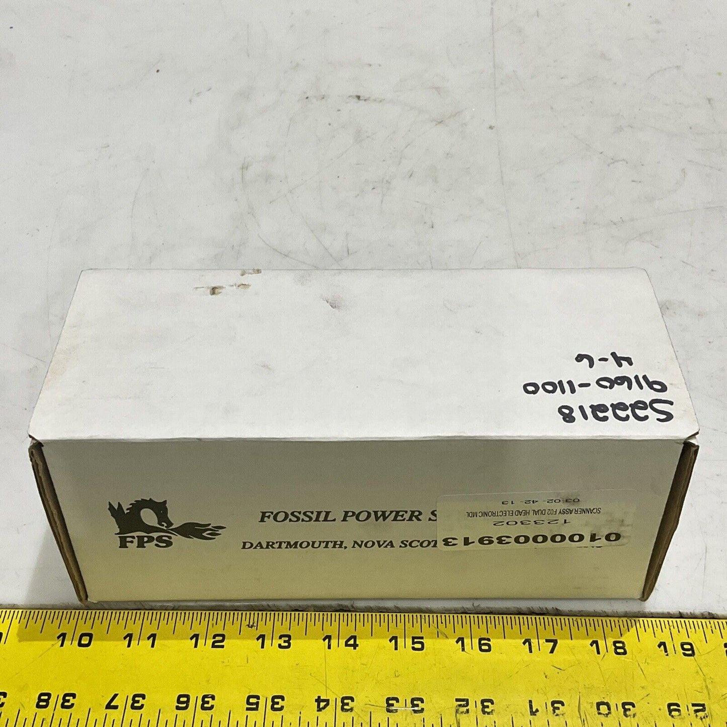 FPS 9160-1100 DUAL HEAD ELECTRIC SCANNER  F02 373