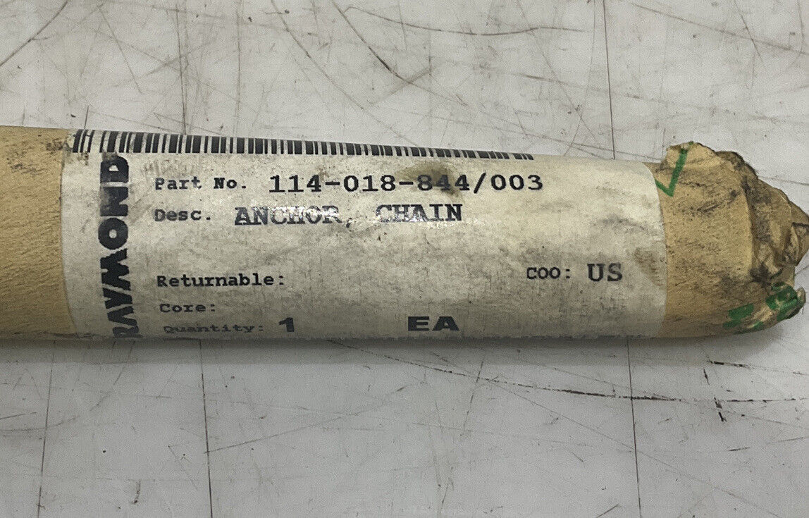 RAYMOND 114-01-844/003 CHAIN ANCHOR 881