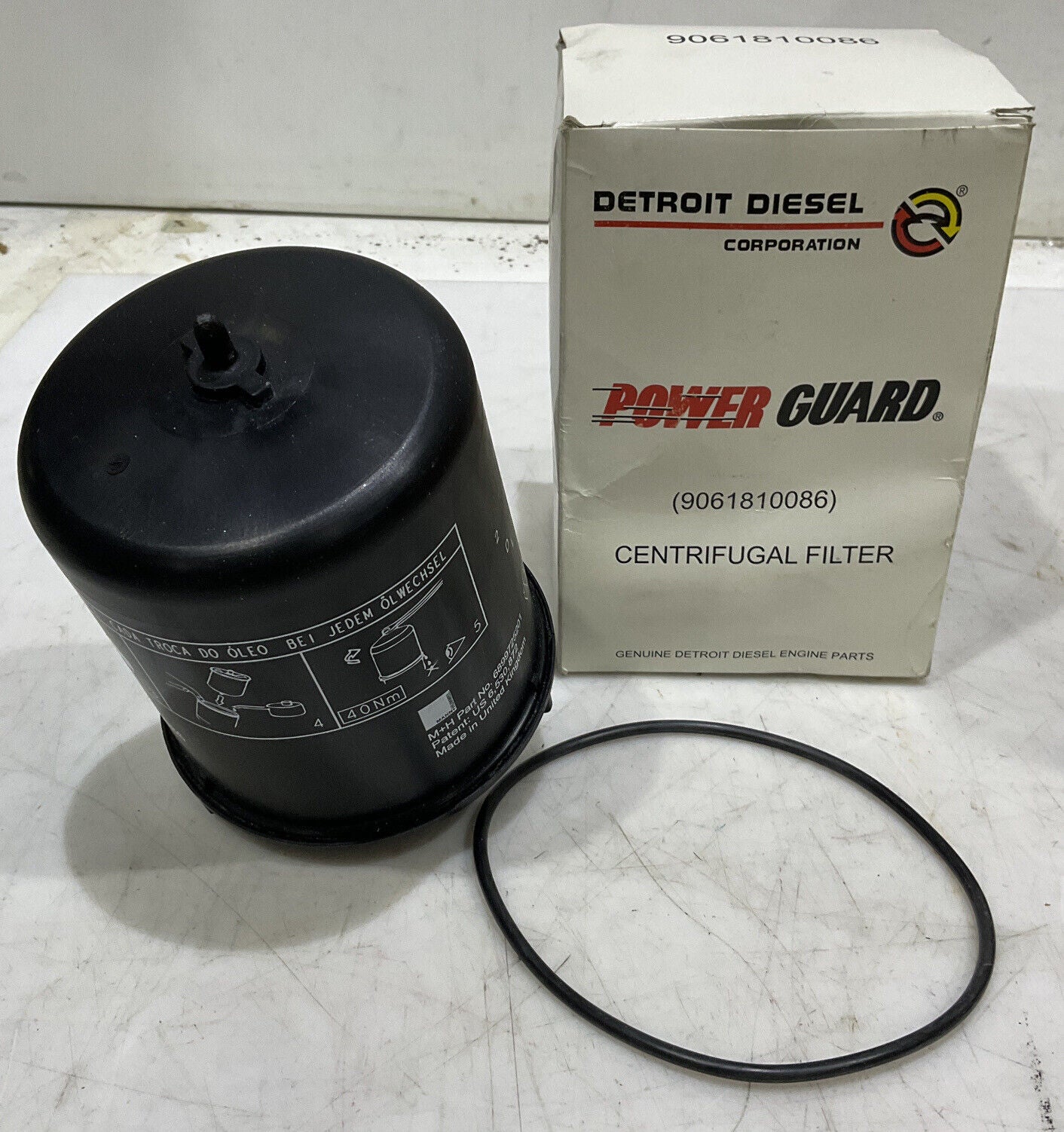 DETROIT DIESEL POWER GUARD 9061810086 CENTRIFUGAL FILTER 881