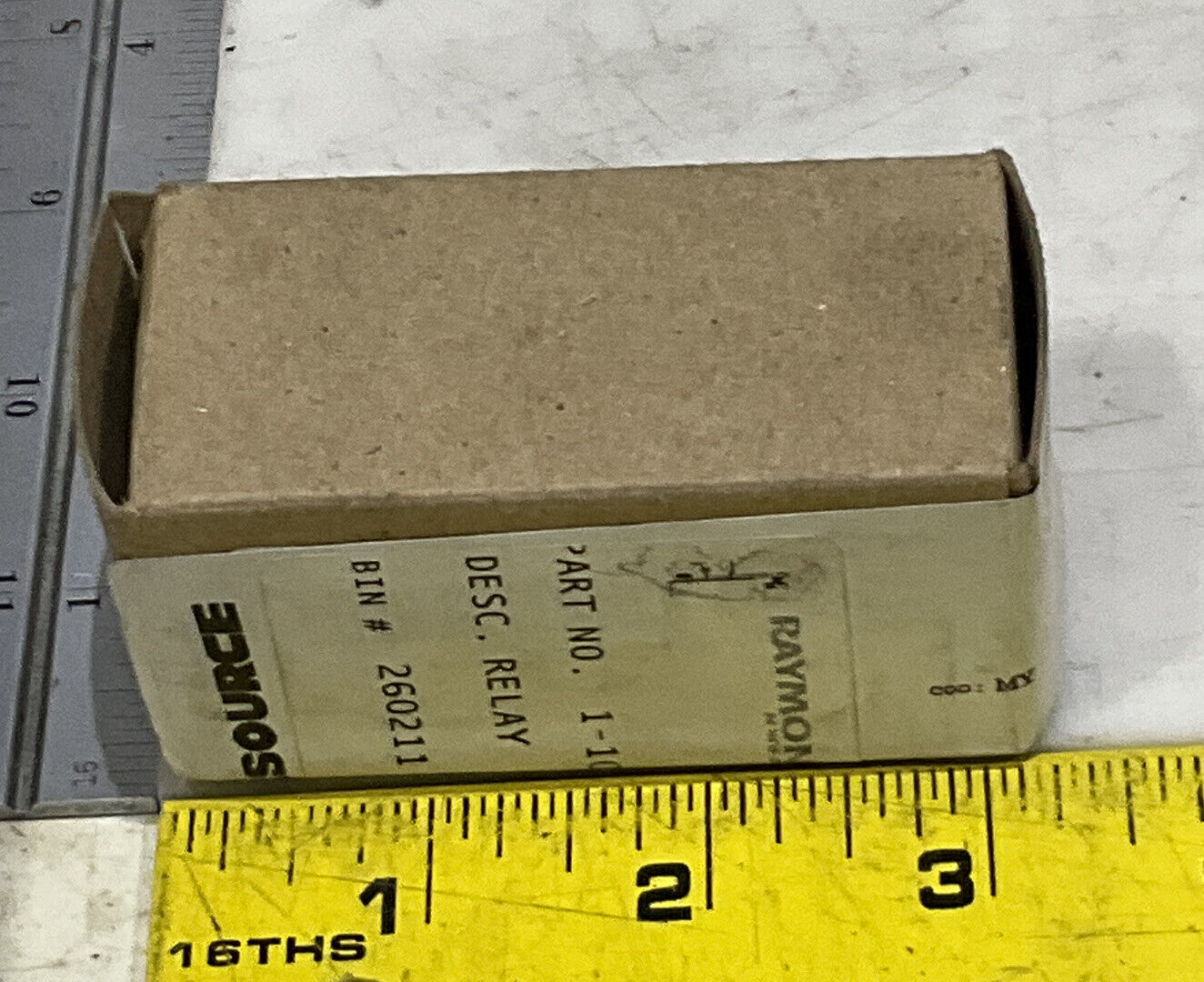 RAYMOND 1-100-068 RELAY 881