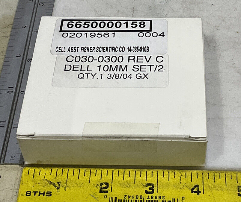 PERKIN ELMER B0631027 SPECTROSCOPY CELLS LOT OF 2 881