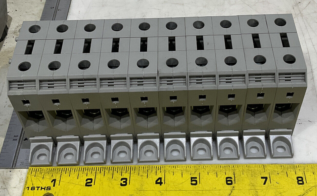PHOENIX CONTACT UKH-50F TERMIANL BLOCK LOT OF 10 881