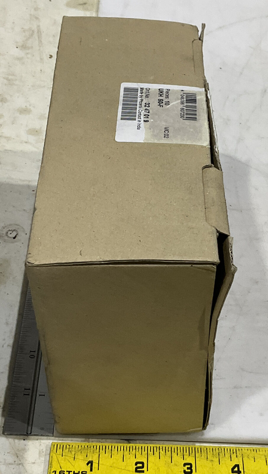 PHOENIX CONTACT UKH-50F TERMIANL BLOCK LOT OF 10 881