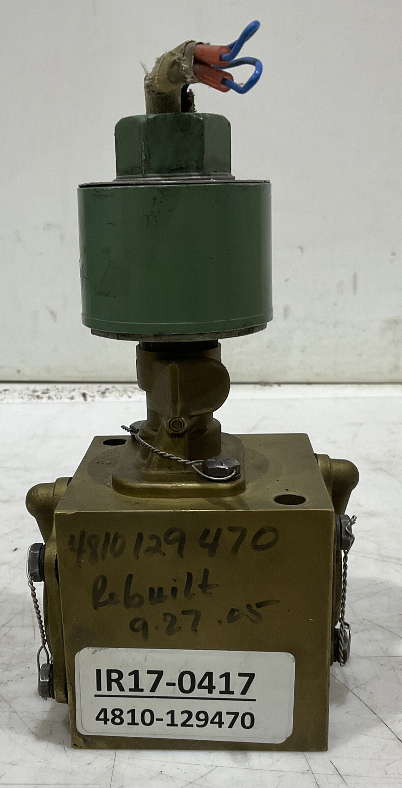 ASCO 174B3296 125V EPLOSION PROOF VALVE 373