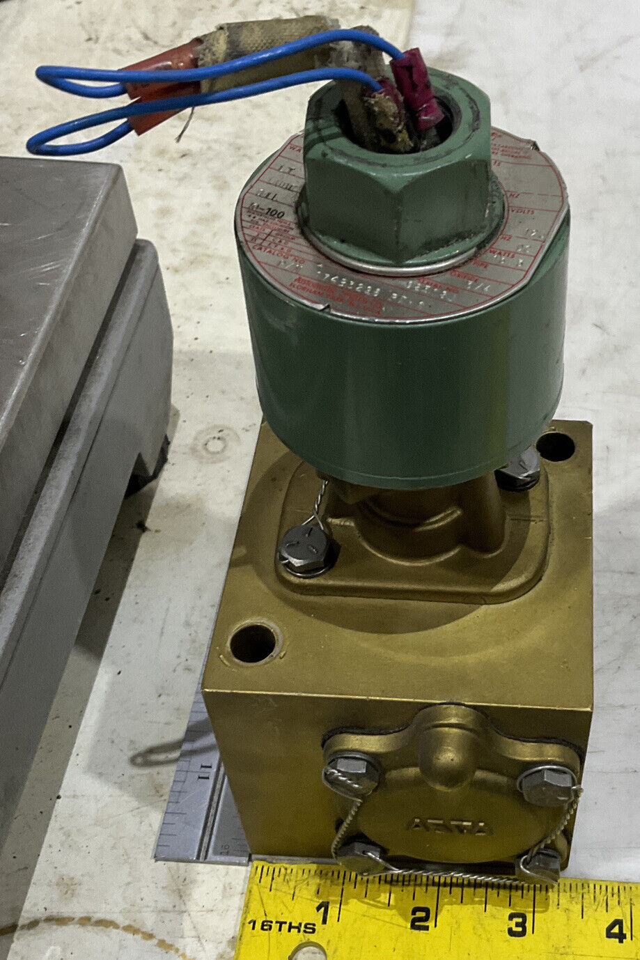 ASCO 174B3296 125V EPLOSION PROOF VALVE 373