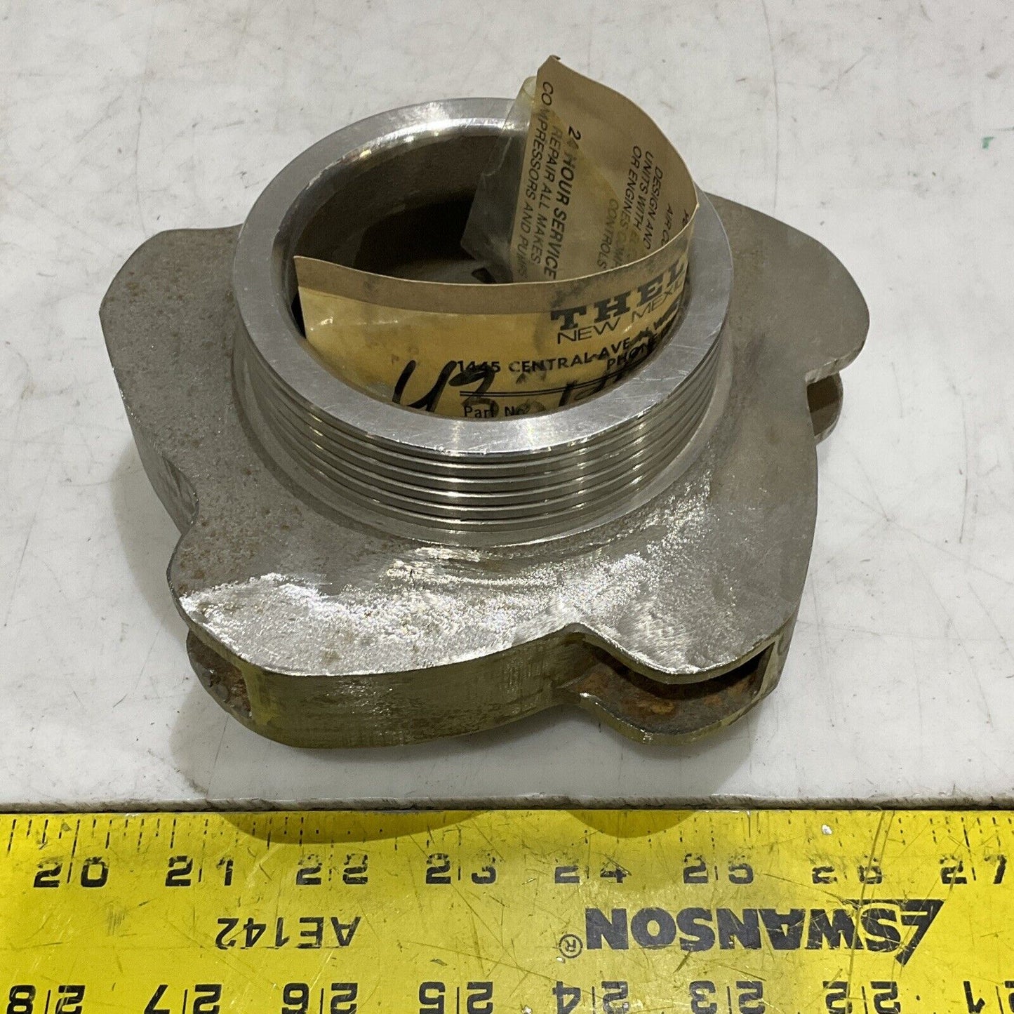 WORTHINGTON PUMP 959376-00 PUMP IMPELLER 6.4” DIA 316 SS 5-VANE 373