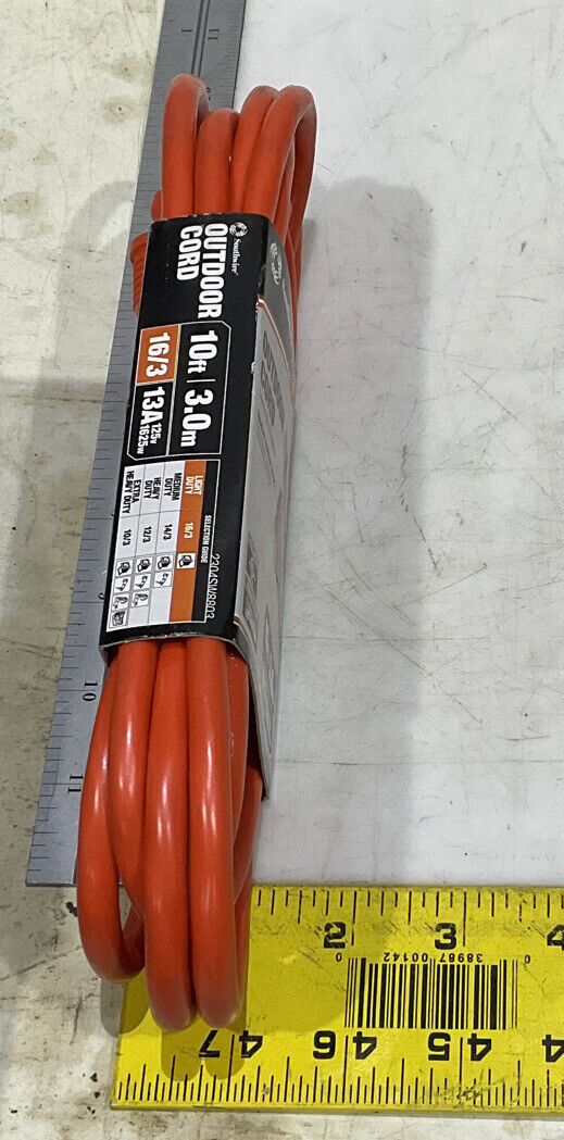 SOUTHWIRE 2304SW8803 OUTDOOR CORD 10 FT 881