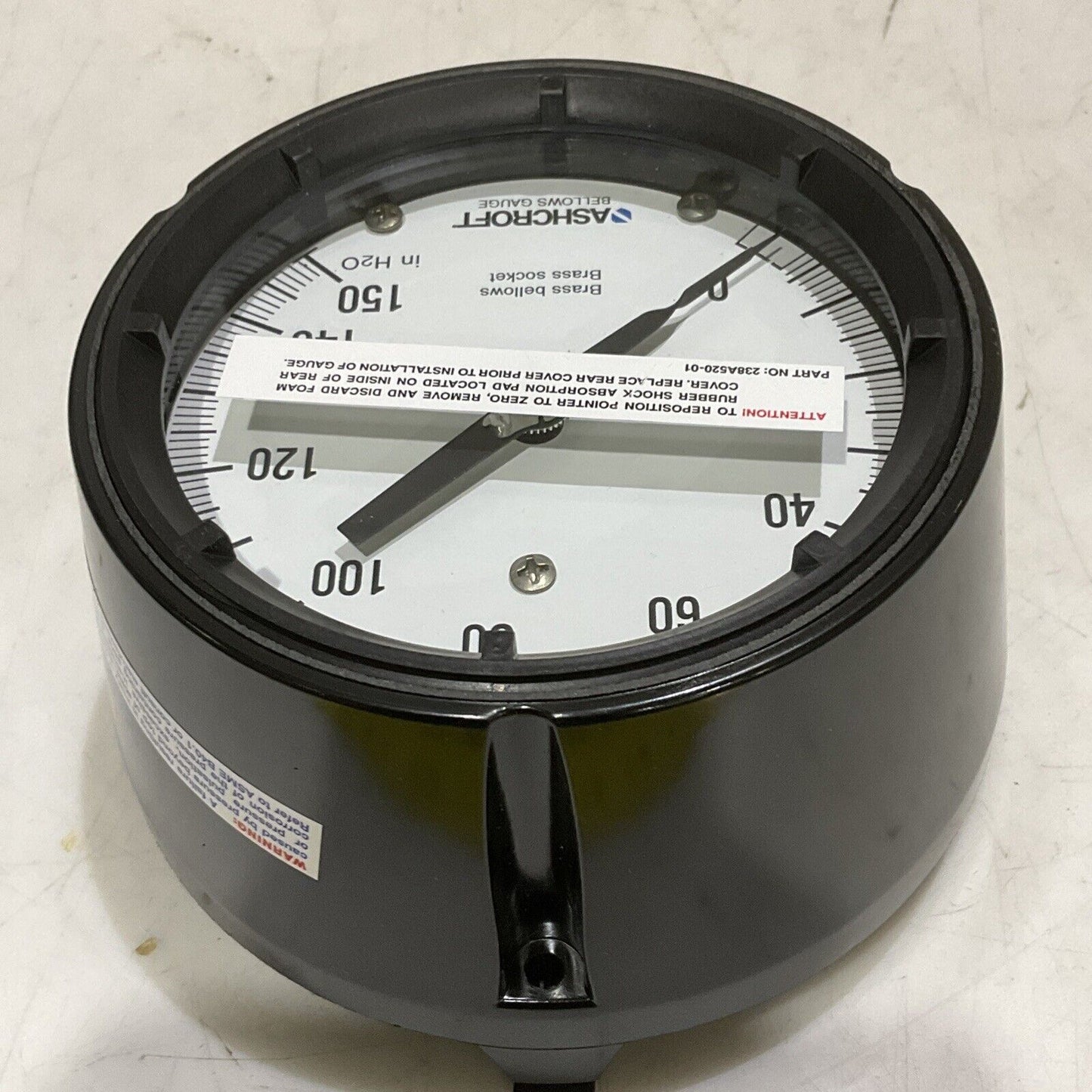 ASHCROFT 45-1180-AS-32L-150IW LEVEL GAUGE 4-1/2” 150IW 373