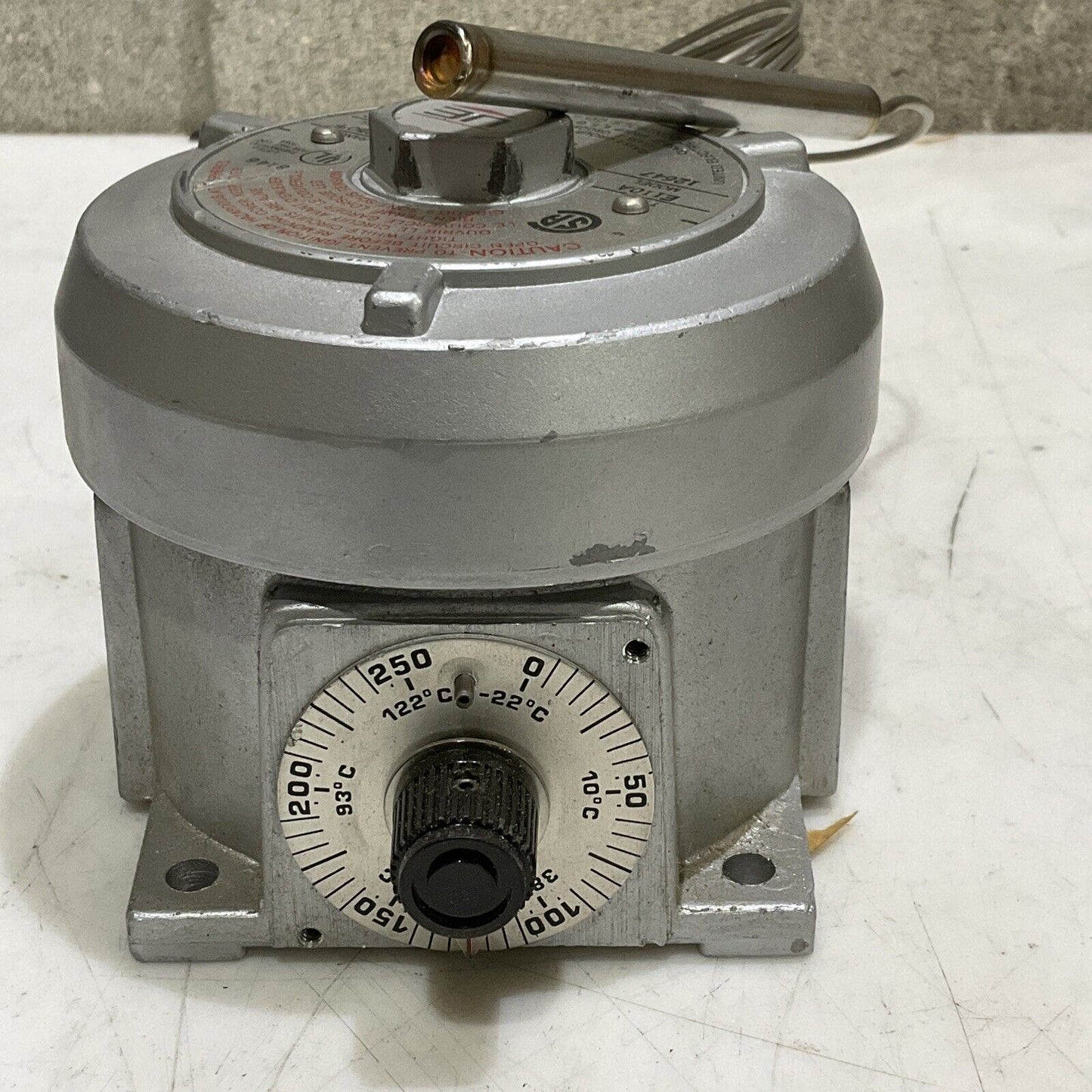 CHEMELEX E527US 12647 THERMOSTAT TYPE E110A 0-250F 20A125/250V 373