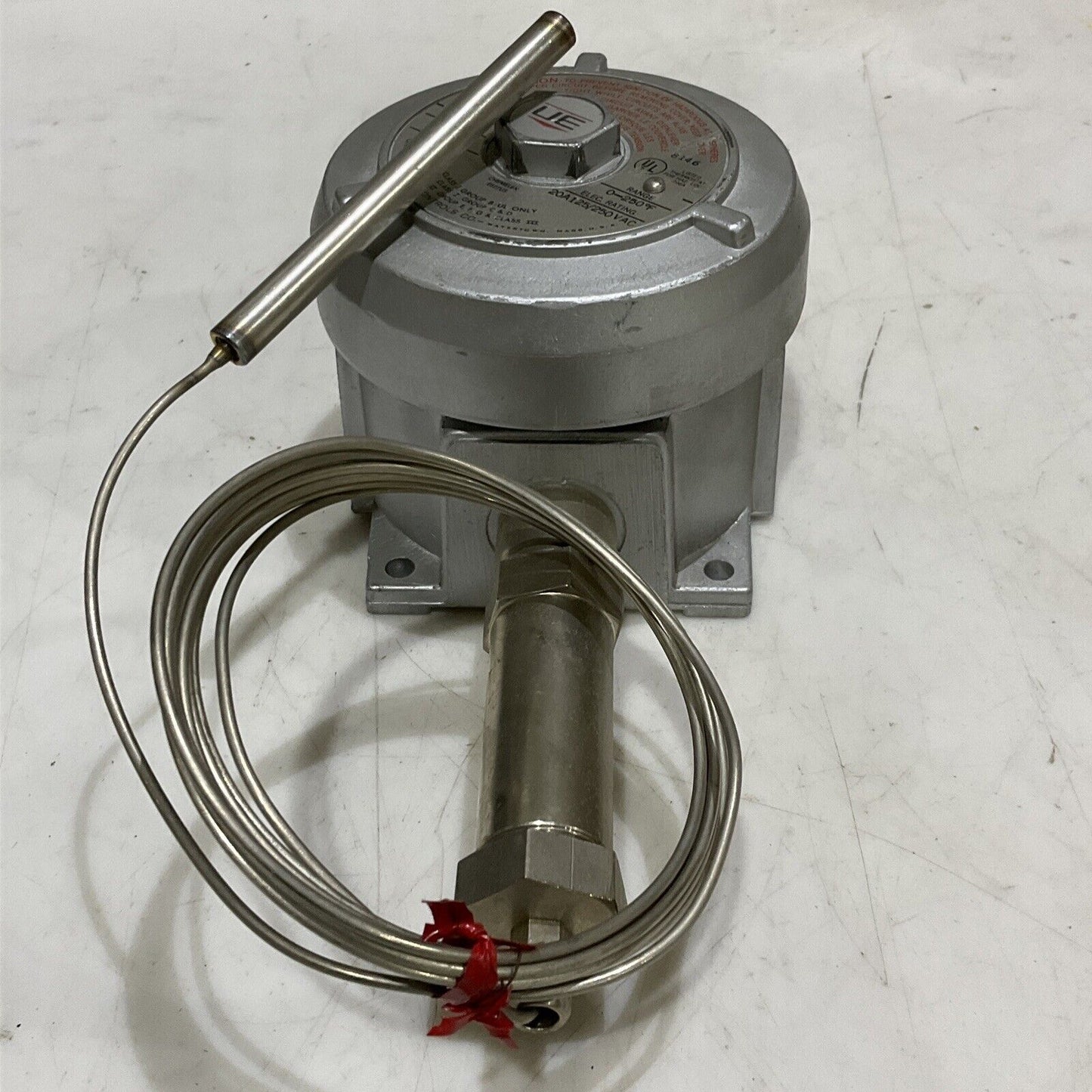 CHEMELEX E527US 12647 THERMOSTAT TYPE E110A 0-250F 20A125/250V 373