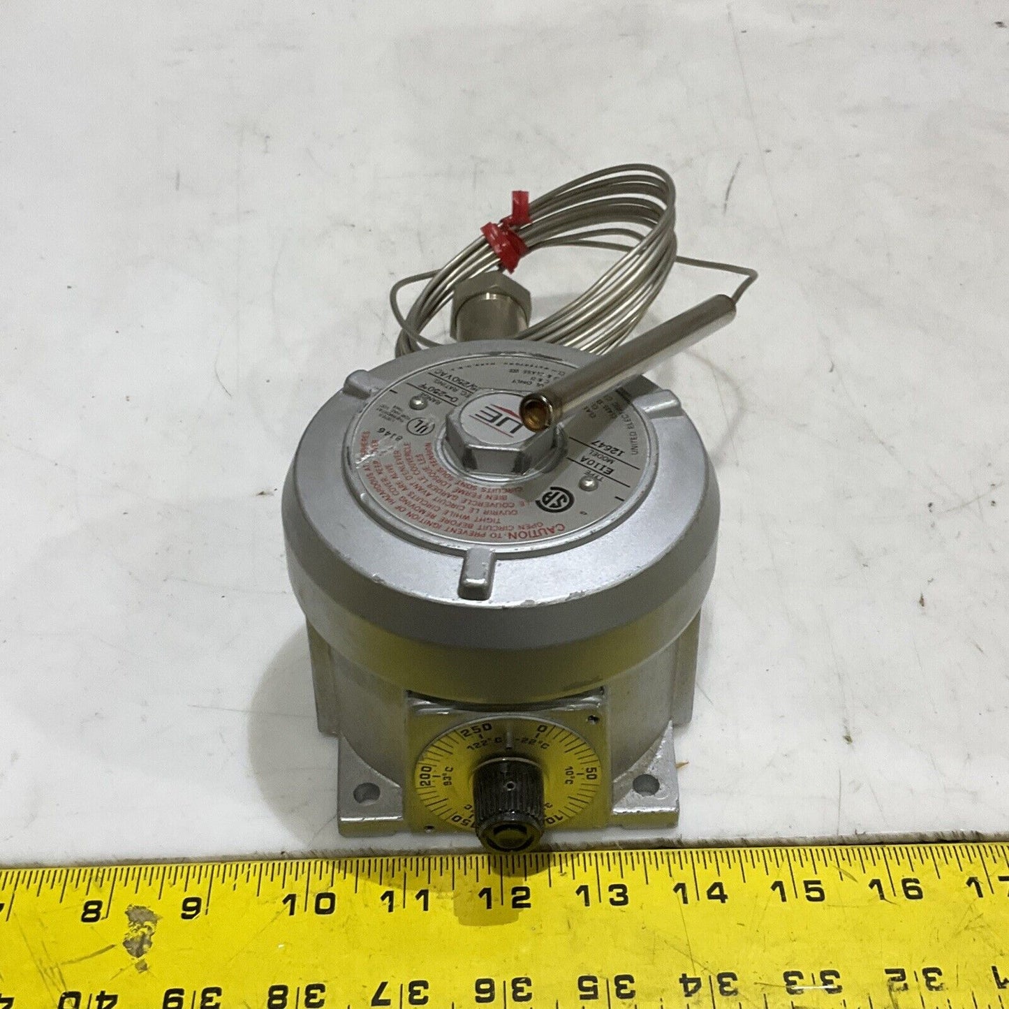 CHEMELEX E527US 12647 THERMOSTAT TYPE E110A 0-250F 20A125/250V 373
